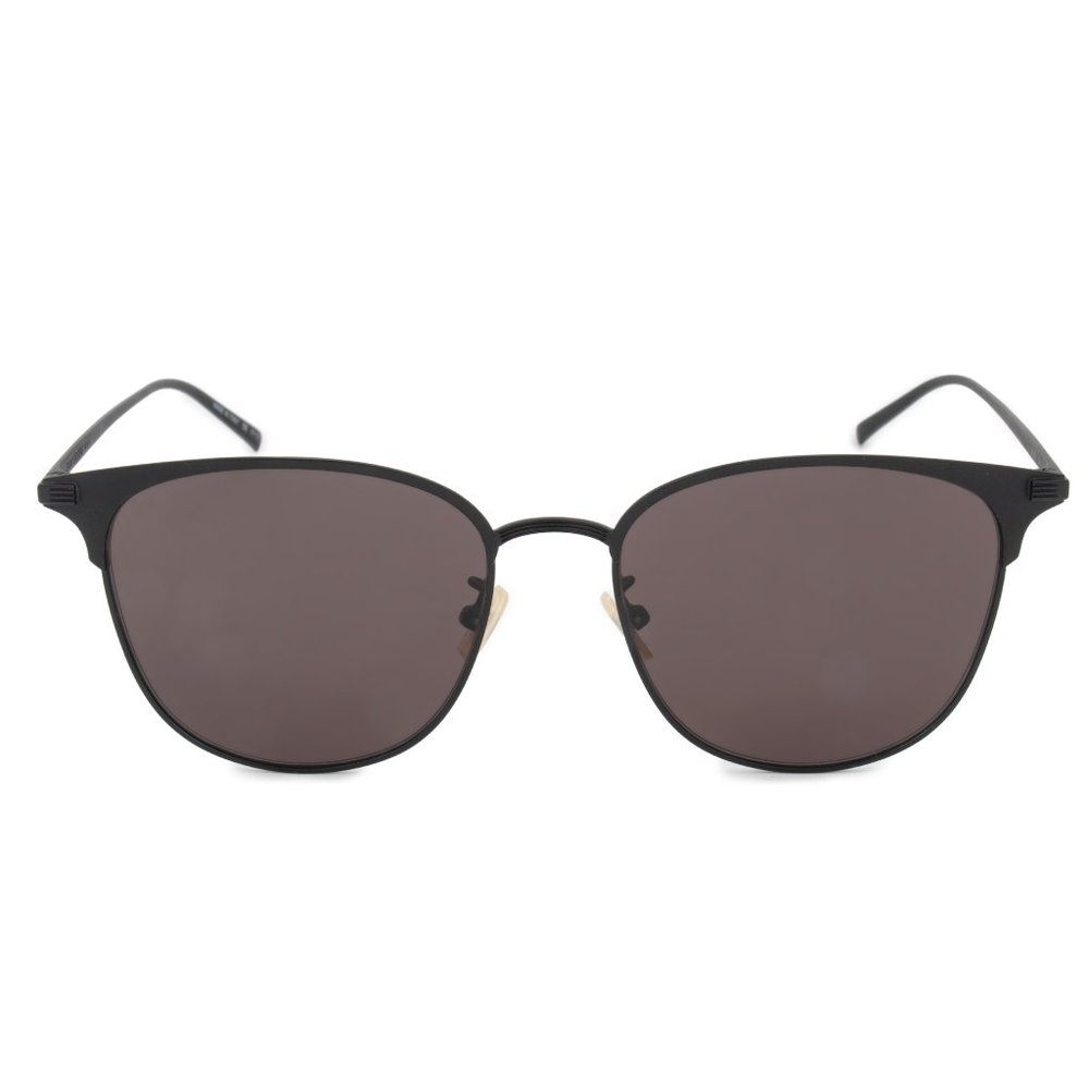 Saint Laurent Matte Black Round Sunglasses SL230K 003 57